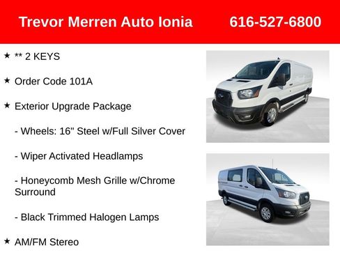 Used 2024 Ford Transit 250 Low Roof w/ Exterior Upgrade Package image 14