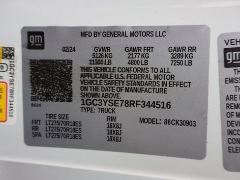 Used 2024 Chevrolet Silverado 3500 W/T w/ WT Convenience Package image 28