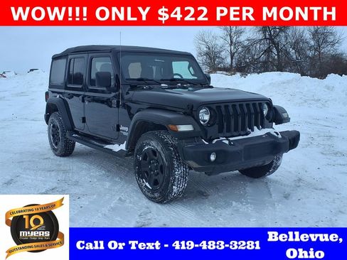 Used 2021 Jeep Wrangler Unlimited Sport image 1