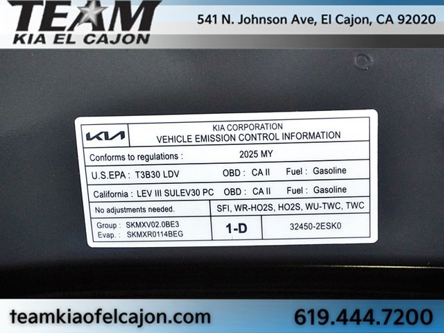 Certified 2025 Kia Soul LX w/ LX Technology Package FWD image 36