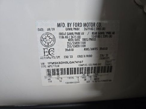 Used 2020 Ford Explorer XLT w/ Equipment Group 202A image 38