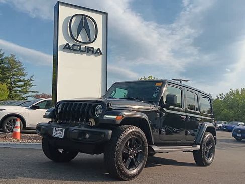 Used 2020 Jeep Wrangler Unlimited Sahara AWD/4WD image 1