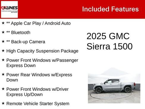 Used 2025 GMC Sierra 1500 Elevation w/ Elevation Premium Package image 3