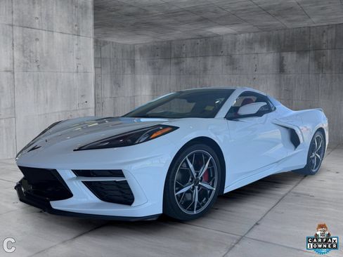 Certified 2021 Chevrolet Corvette Stingray Premium Conv w/ Z51 Performance Package RWD image 2