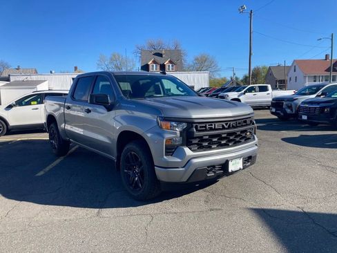 New 2026 Chevrolet Silverado 1500 Custom w/ Turbomax Blackout Package AWD/4WD image 1
