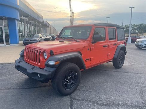 Used 2023 Jeep Wrangler Sport image 2