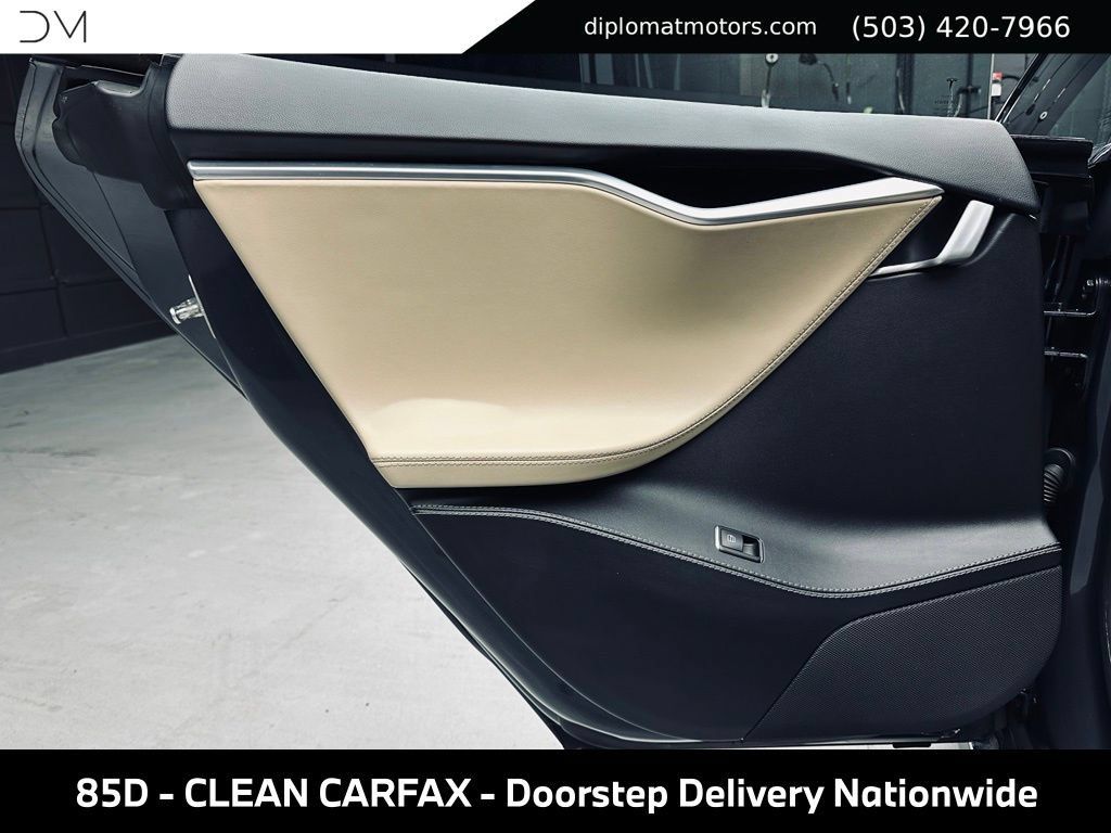 Used 2015 Tesla Model S 85D AWD/4WD image 27