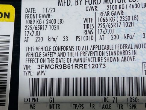 Used 2024 Ford Bronco Sport Big Bend image 29