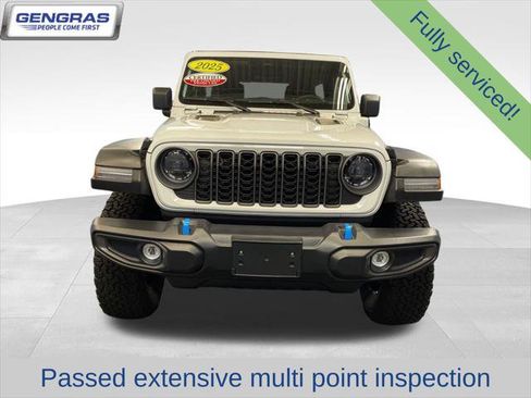 Certified 2025 Jeep Wrangler Unlimited Rubicon 4xe w/ Safety Group AWD/4WD image 3