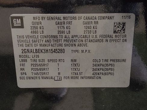 Used 2017 Chevrolet Equinox LS FWD image 33