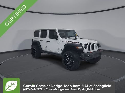 Certified 2021 Jeep Wrangler Unlimited Rubicon AWD/4WD image 3