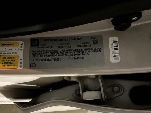 Used 2021 Chevrolet Spark LT image 32