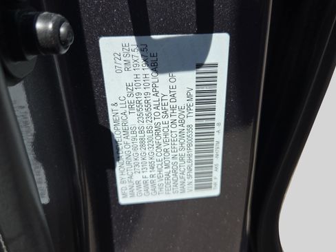 Certified 2023 Honda Odyssey Touring image 23