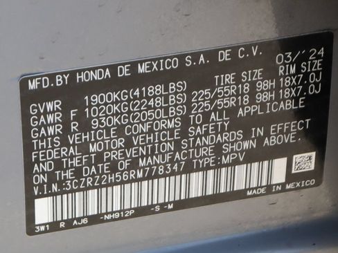 Used 2024 Honda HR-V Sport image 46