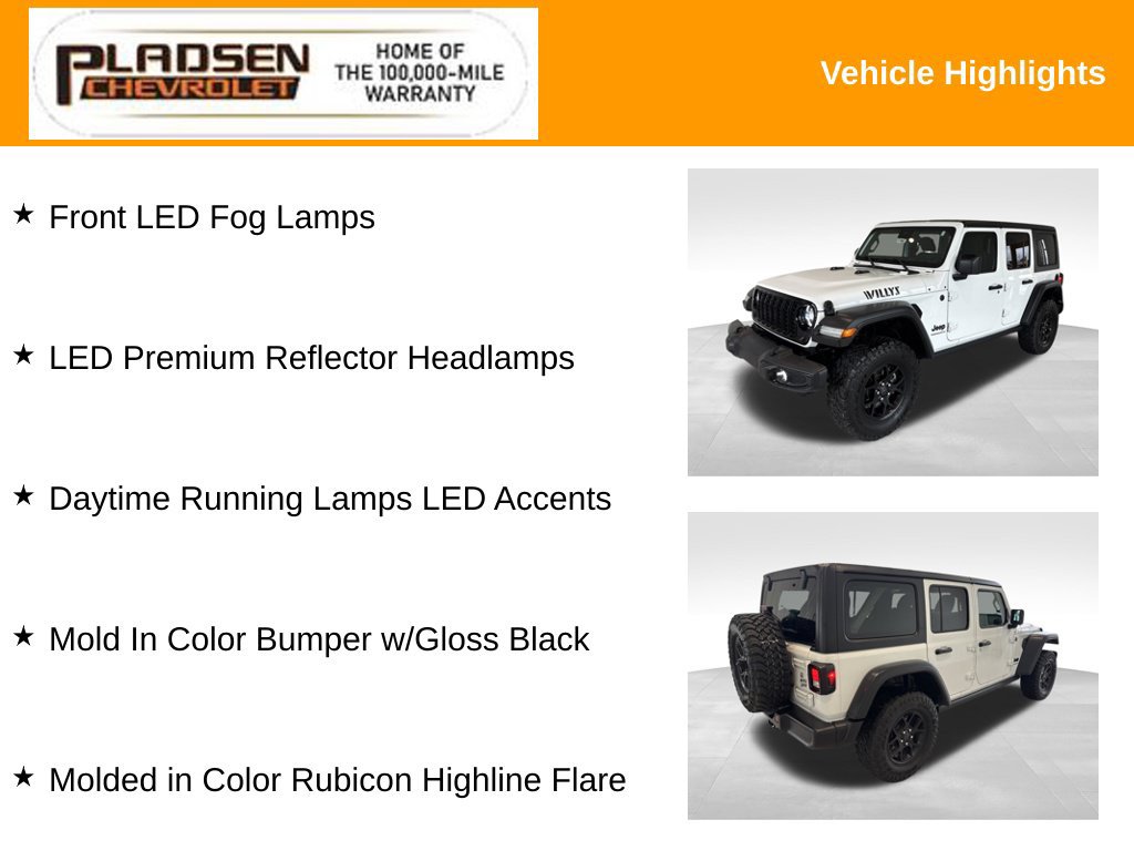 Used 2025 Jeep Wrangler Unlimited Sport AWD/4WD image 28