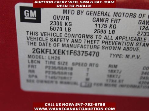Used 2015 GMC Terrain SLT w/ Chrome Edition AWD/4WD image 10