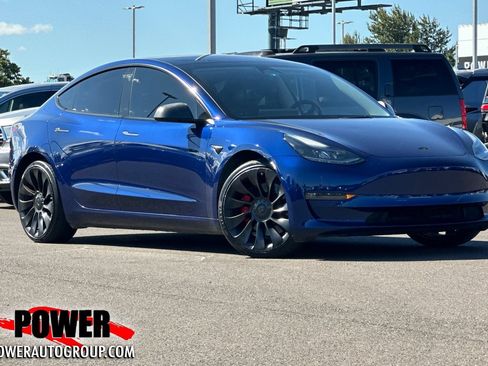 Used 2023 Tesla Model 3 Performance AWD/4WD image 1