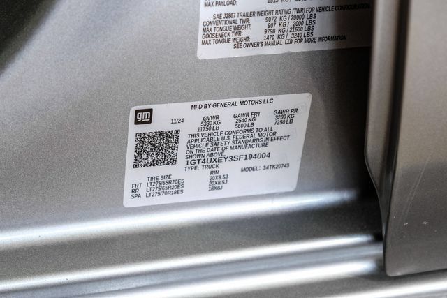 Used 2025 GMC Sierra 2500 Denali Ultimate w/ Max Trailering Package AWD/4WD image 53