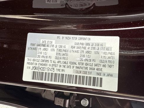 Used 2025 MAZDA CX-90 3.3 Turbo S w/ Premium Plus image 13