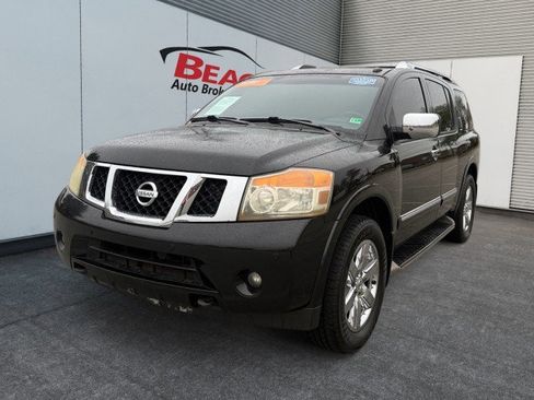 Used 2011 Nissan Armada Platinum w/ 2nd Row Captain Seat Pkg image 3