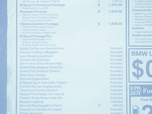 New 2026 BMW X7 xDrive40i w/ M Sport Package image 8