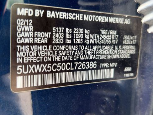 Used 2012 BMW X3 xDrive28i image 20