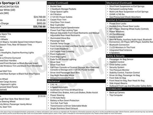 Used 2017 Kia Sportage LX image 22