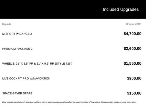 Used 2022 BMW X3 sDrive30i w/ M Sport Package 2 image 2