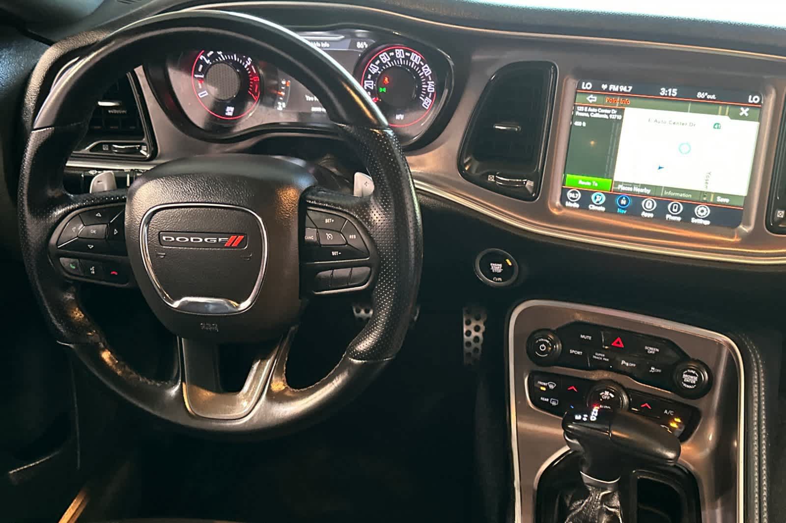 Used 2021 Dodge Challenger R/T w/ Blacktop Package RWD image 15