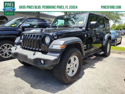 Used 2019 Jeep Wrangler Unlimited Sport S