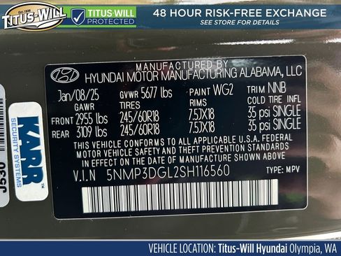 New 2025 Hyundai Santa Fe XRT image 34