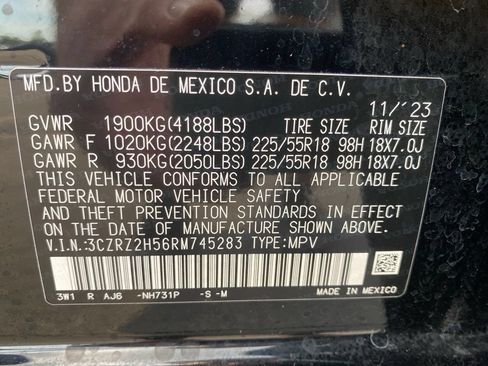Used 2024 Honda HR-V Sport image 23