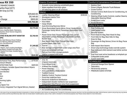 Used 2013 Lexus RX 350 FWD w/ Navigation Pkg