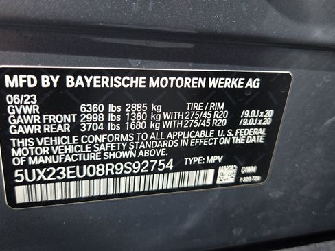 Certified 2024 BMW X5 xDrive40i w/ Premium Package image 27