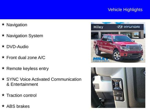 Used 2014 Ford F150 Platinum AWD/4WD image 9