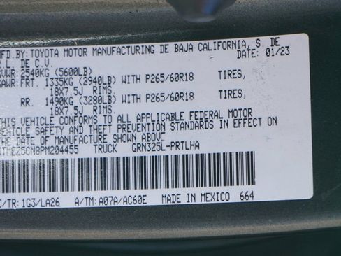 Used 2023 Toyota Tacoma Limited image 48