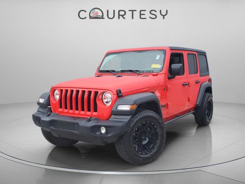 Certified 2022 Jeep Wrangler Unlimited Sport image 1