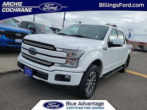 Certified 2019 Ford F150 Lariat w/ Equipment Group 502A Luxury AWD/4WD image 1