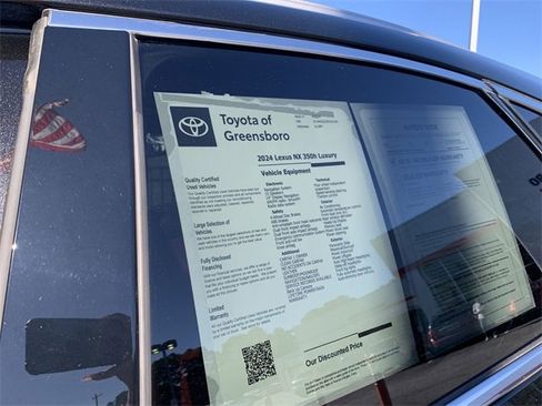 Used 2024 Lexus NX 300h AWD w/ Luxury Package image 38