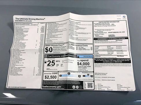 New 2026 BMW X5 xDrive40i w/ M Sport Package image 22