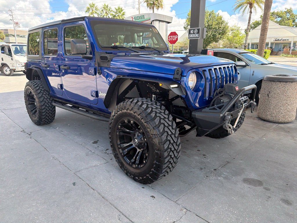 Used 2018 Jeep Wrangler Unlimited Sport S AWD/4WD image 10