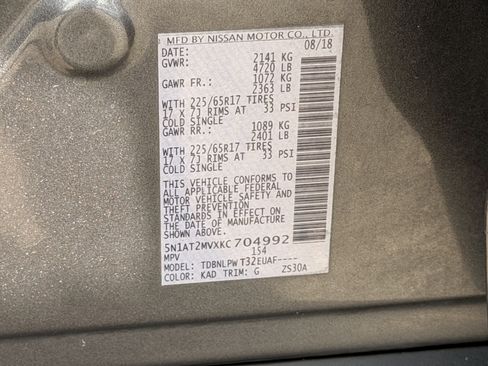 Used 2019 Nissan Rogue S w/ Special Edition Package AWD/4WD image 29
