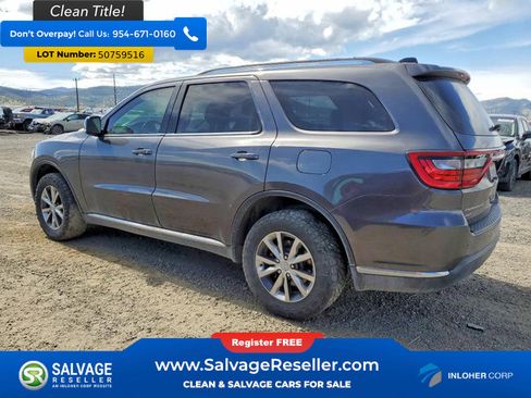 Used 2016 Dodge Durango Limited w/ Nav & Power Liftgate Group AWD/4WD image 3