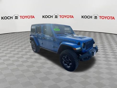 Used 2022 Jeep Wrangler Unlimited Rubicon 4xe w/ Cold Weather Group image 2