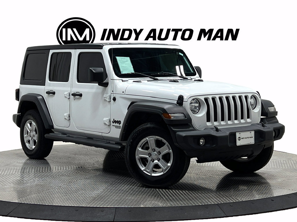 Used 2021 Jeep Wrangler Unlimited Sport AWD/4WD image 2