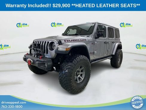 Used 2018 Jeep Wrangler Unlimited Rubicon AWD/4WD image 2