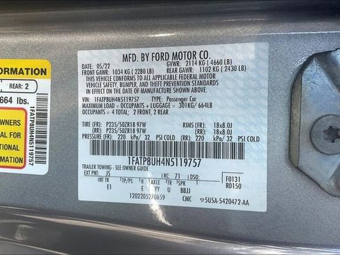 Certified 2022 Ford Mustang Premium image 31