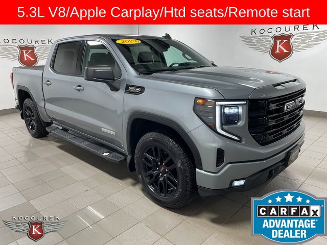 Used 2023 GMC Sierra 1500 Elevation w/ LPO, Elevation Black Package AWD/4WD image 1