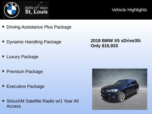 Used 2018 BMW X5 xDrive35i image 16