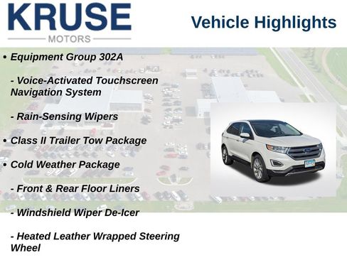 Used 2018 Ford Edge Titanium w/ Equipment Group 302A FWD image 15
